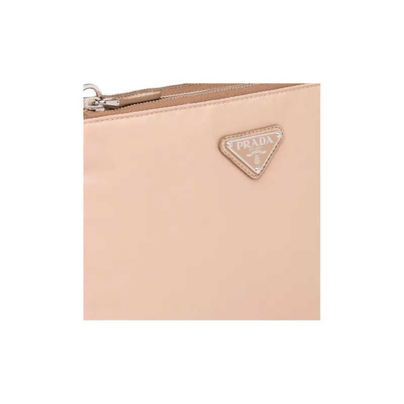 PRADA Re Edition 2000 Shoulder Bag Nylon Cameo Beige-4