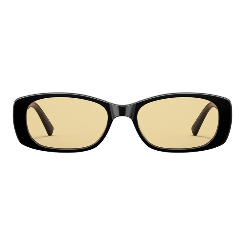 PARZIN Rectangular Sunglasses Unisex Black-1