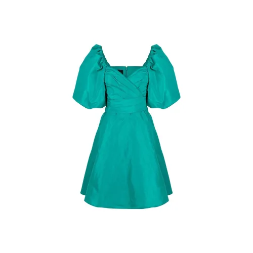 PINKO Short-Sleeved Dresses Women's Aqua Green