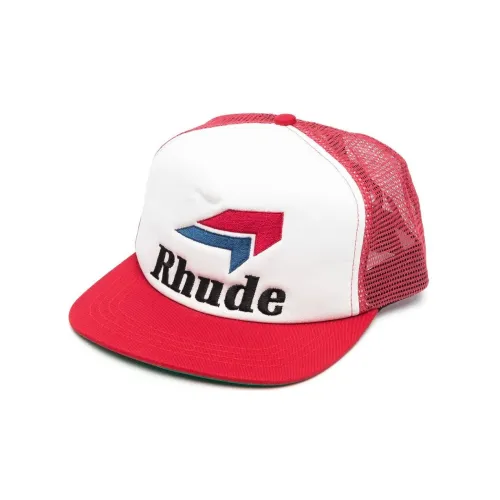 RHUDE Baseball Caps Men Red