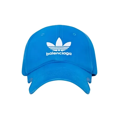 Balenciaga X Adidas Baseball Caps Unisex Blue