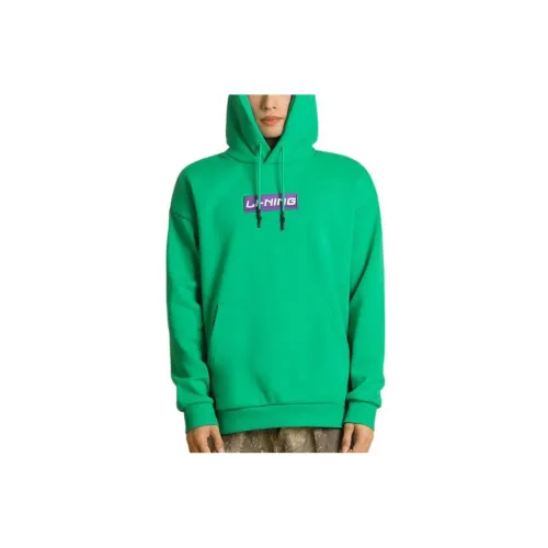 LINING Sports Fashion Collection Sweatshirts Unisex Mint Green