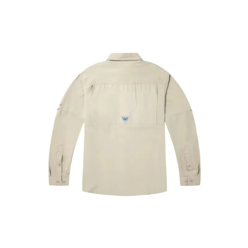 Columbia PFG Shirts Men Khaki-1