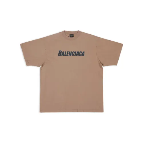 Balenciaga Caps Boxy Fit Vintage Jersey T-shirt 