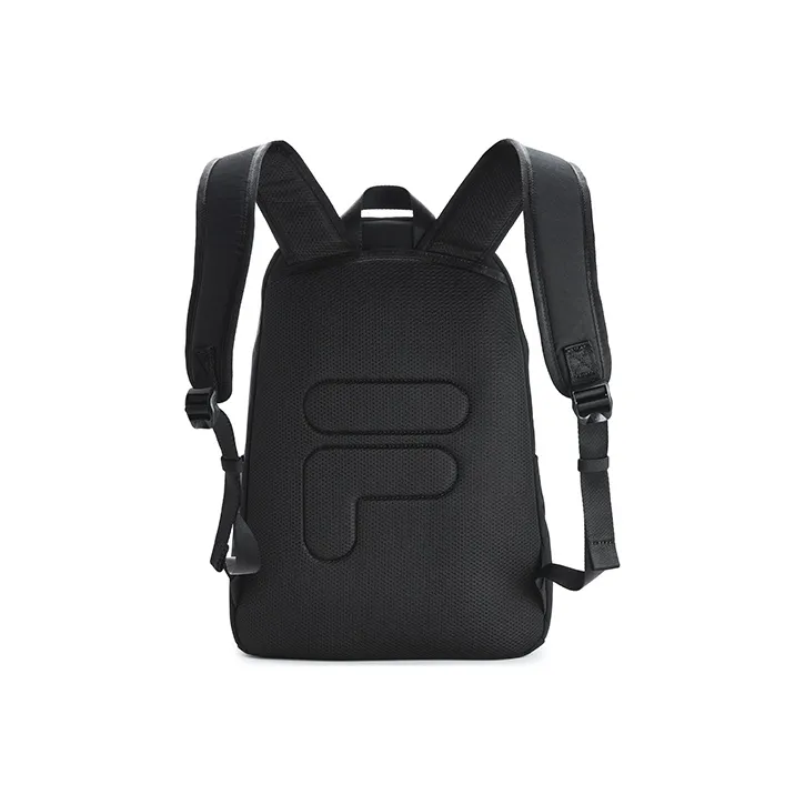 FILA Fabric Backpack Unisex Pitch Black-2