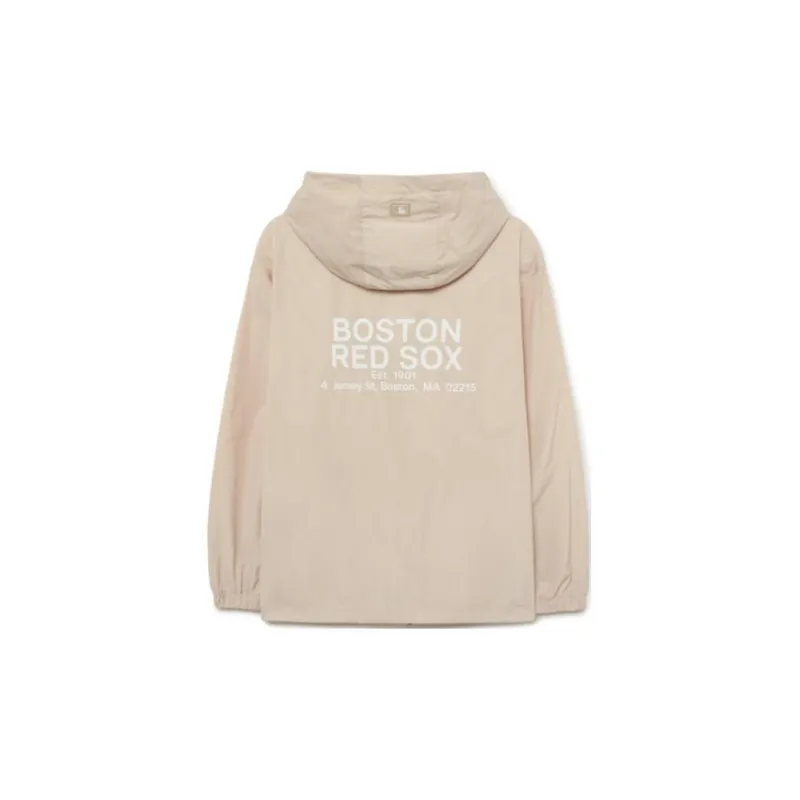 MLB Boston Red Sox Sweatshirts Unisex Khaki-1