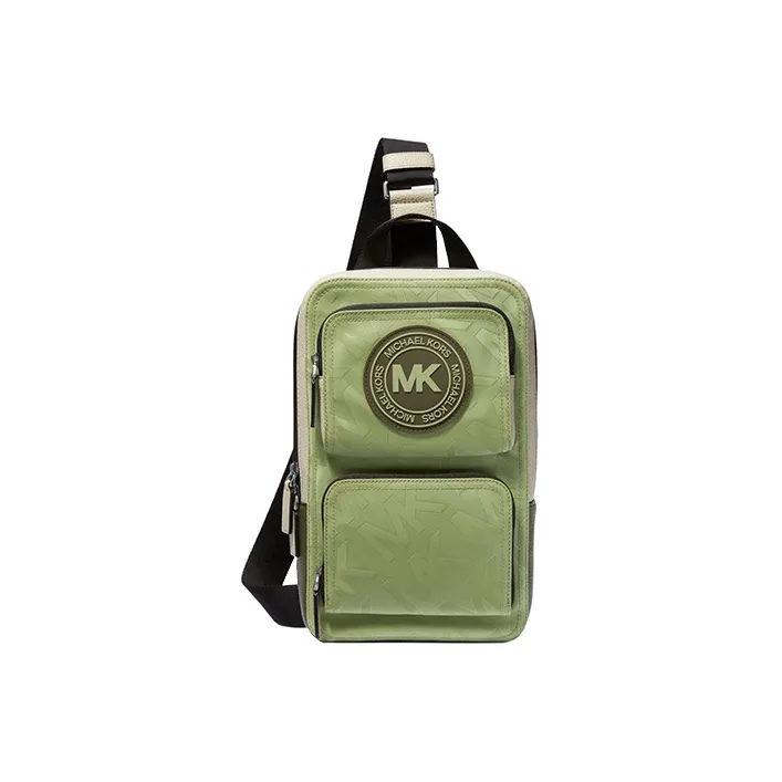 MICHAEL KORS Kent Nylon Crossbody Bag Shoulder Bag Men's Green-0