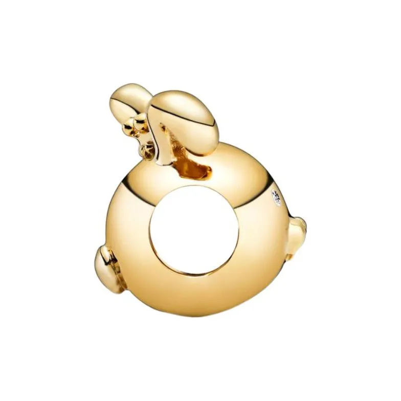 Pandora Bead Ornament Women's Gold-2