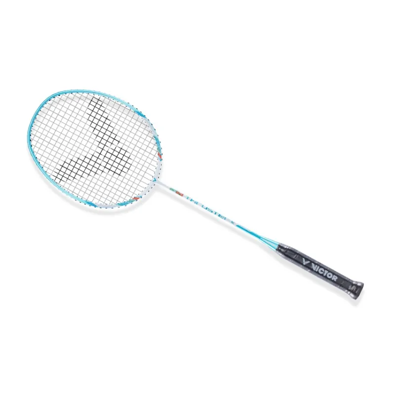 VICTOR Raid Collection TK 280 Badminton Rackets Offensive Hard Head Entry Level Unisex Single Grip Ocean Green-7
