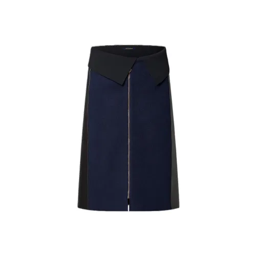 LOUIS VUITTON Casual Long Skirts Women's Black