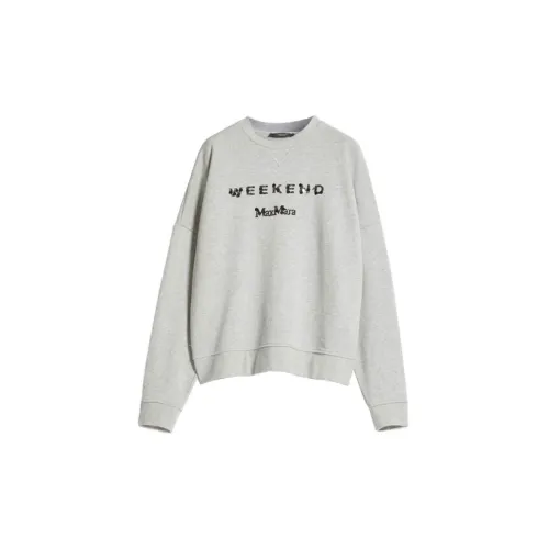 WEEKEND MaxMara Sweatshirts Women's Medium Gray