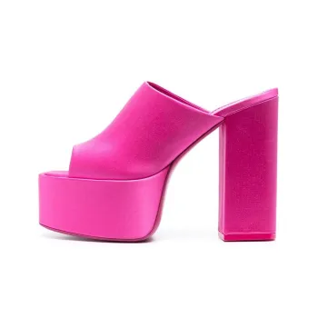 Paris Texas Sasha Block Heel Mules Women's