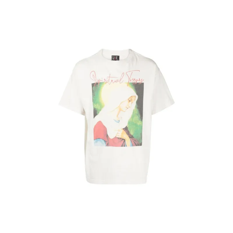 SAINT Mxxxxxx Spiritul Maria T-Shirt - POIZON