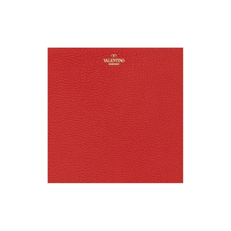 Valentino GARAVANI Calfskin Wallet Clutch Regular Women's Red-2