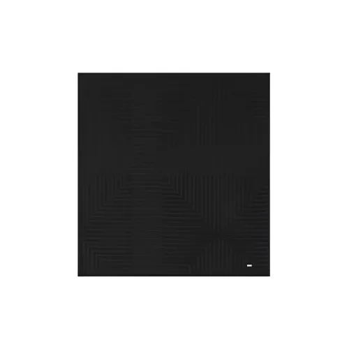 SAINT LAURENT Silk Scarves Women's Black