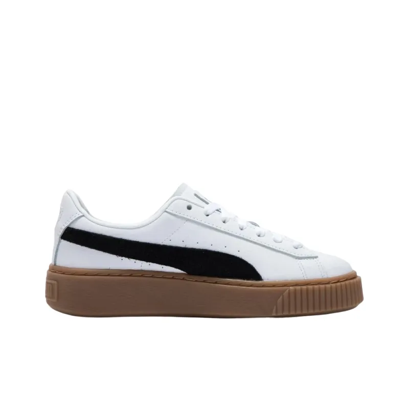 PUMA Basket Platform L 'White' Women's-1
