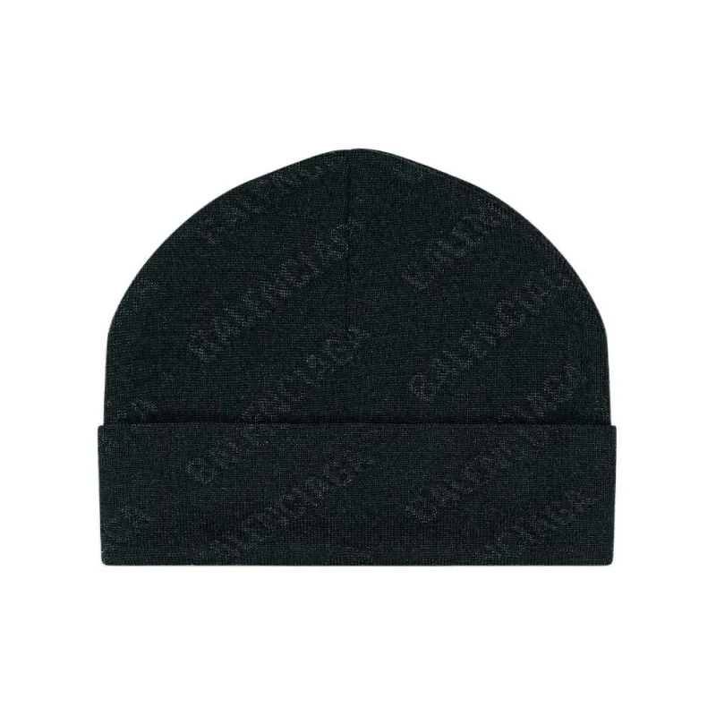Balenciaga Beanies Men Black-0