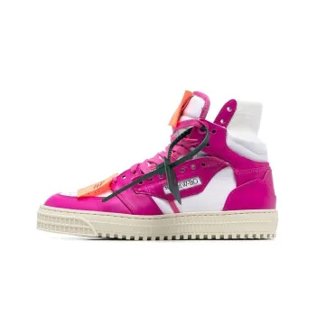 OFF WHITE Off Court 3.0 Leather White Fuchsia Women's