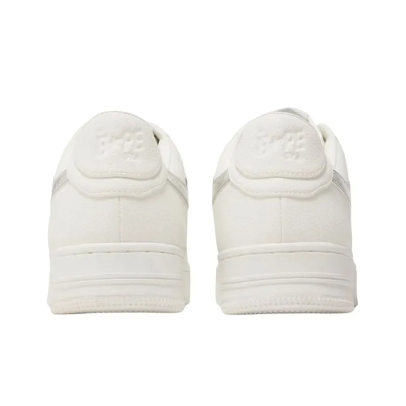 A BATHING APE Bape Sta White Silver 2023-2