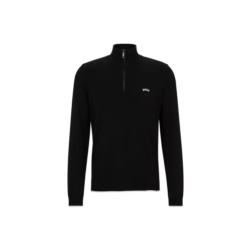 HUGO BOSS Sweaters Men Black