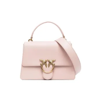 PINKO Calfskin Shoulder Bag Crossbody Bag Handbag Regular Women's Pink