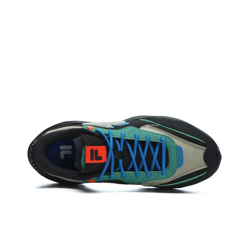 FILA FUSION Bianco 2 Sneakers 'Black Green Blue' Women's-3