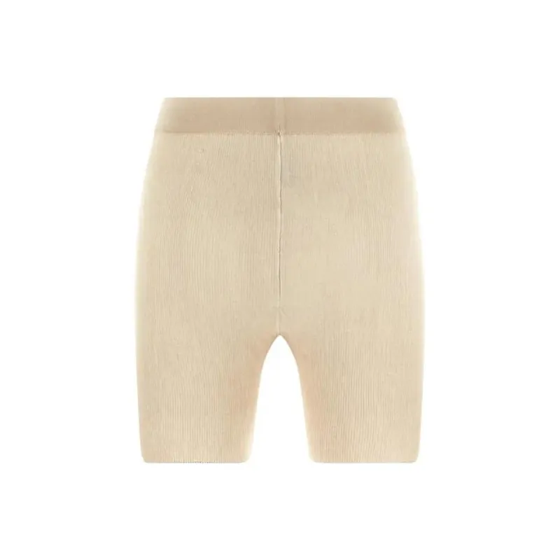 Jacquemus Charm Logo Knit Shorts-1