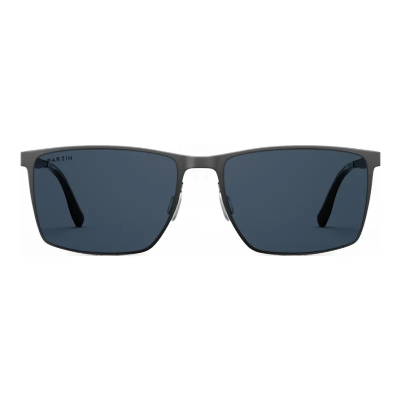 PARZIN Steel Rectangular Ink Lenses Men's-4
