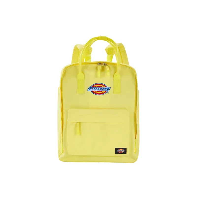 Dickies Polyester Laptop Backpack Large Size Women's Lemon Grass Yellow-0