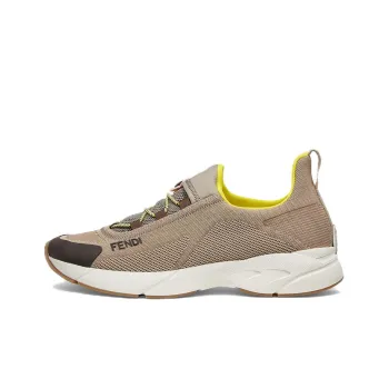 FENDI Faster Low-Top Sports Casual Shoes Women's Beige