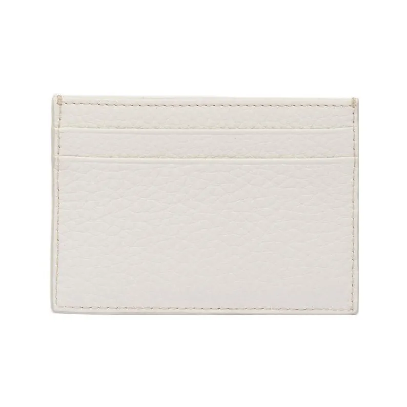 PRADA Leather Card Holder Men's White-2