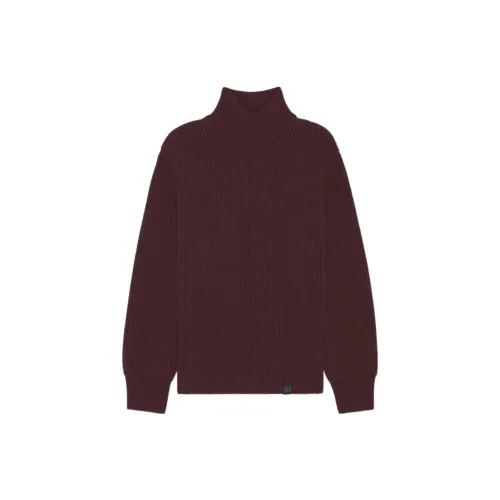 Maison Kitsune Sweaters Men Red Brown