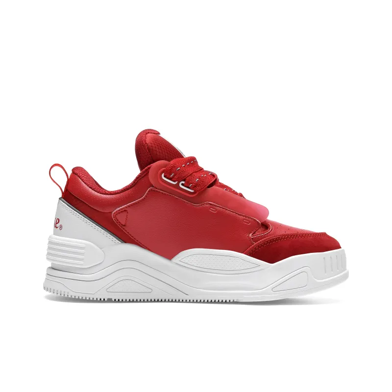 Coca-Cola Stylish Skateboarding Shoes Unisex Red-1