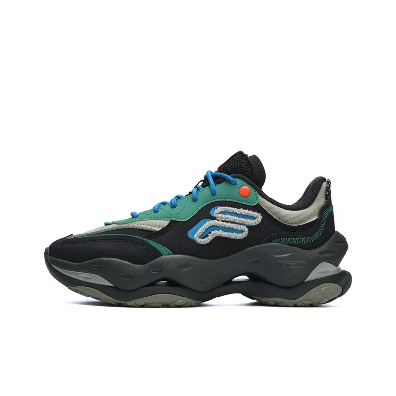 FILA FUSION Bianco 2 Sneakers 'Black Green Blue' Women's-0