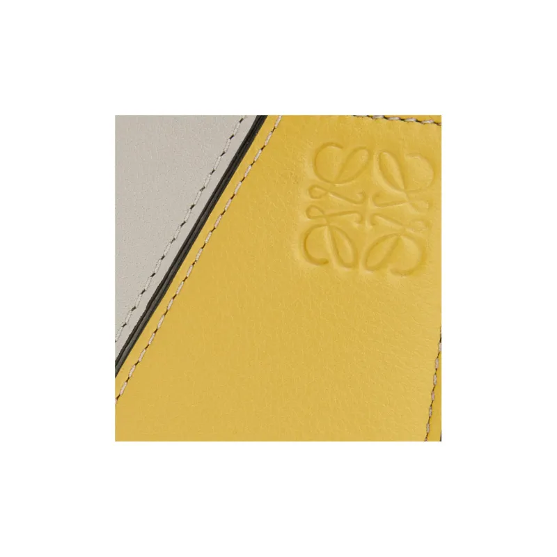LOEWE Puzzle Calfskin Wallet Women's Multicolor-5