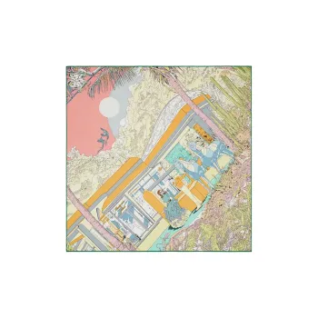 HERMES Rendez Vous Galan Silk Scarves Women's