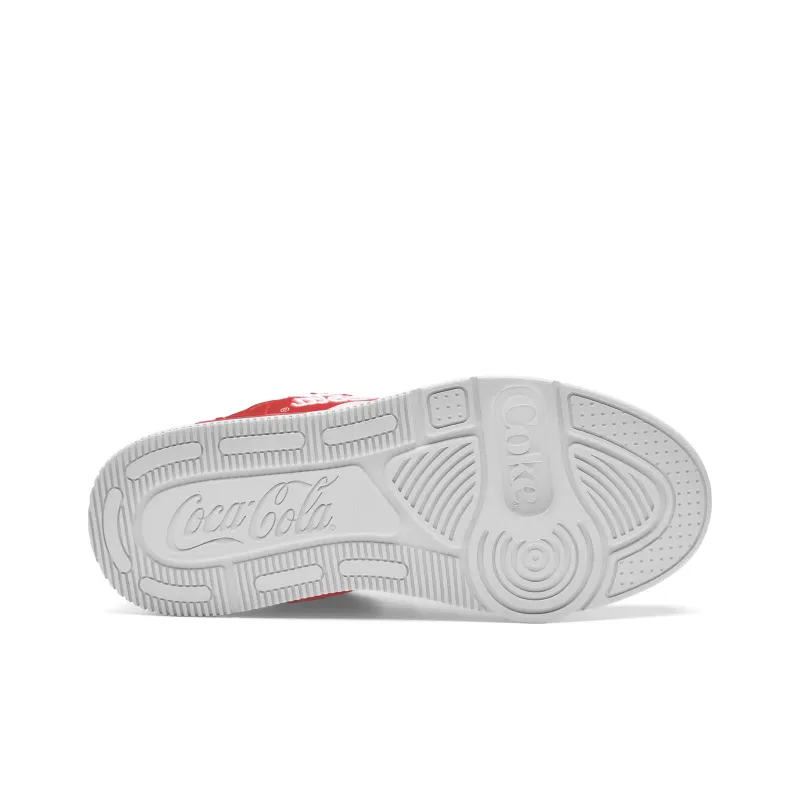 Coca-Cola Stylish Skateboarding Shoes Unisex Red-4