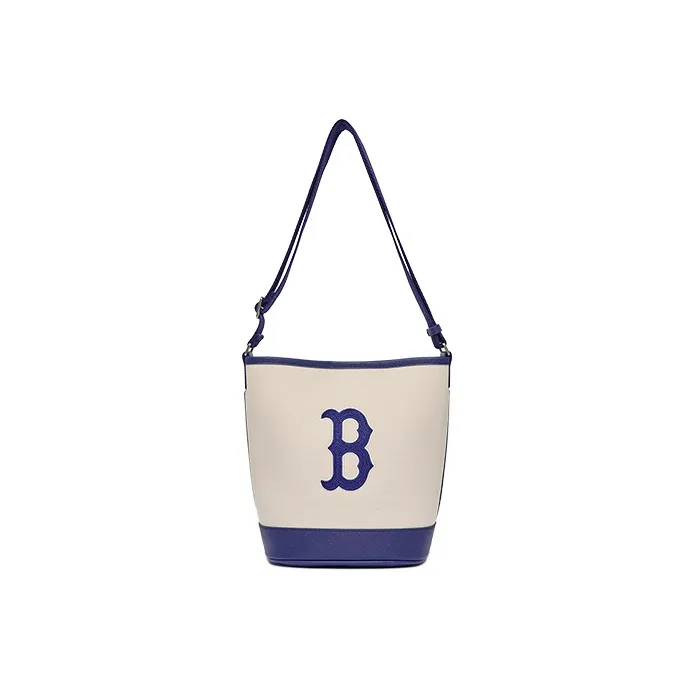 MLB Polyester Tote Bag Shopping Bag Bucket Bag Crossbody Bag Shoulder Bag Unisex Marine Blue & White Multicolor-0