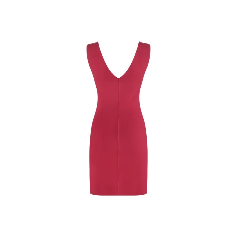 RICK OWENS V Neck Sleeveless Dress-1
