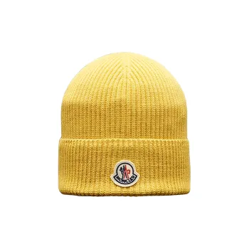 Moncler Beanies Men Yellow