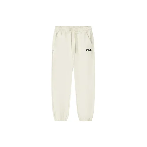 FILA Valentine's Day Collection Casual Pants Women's White