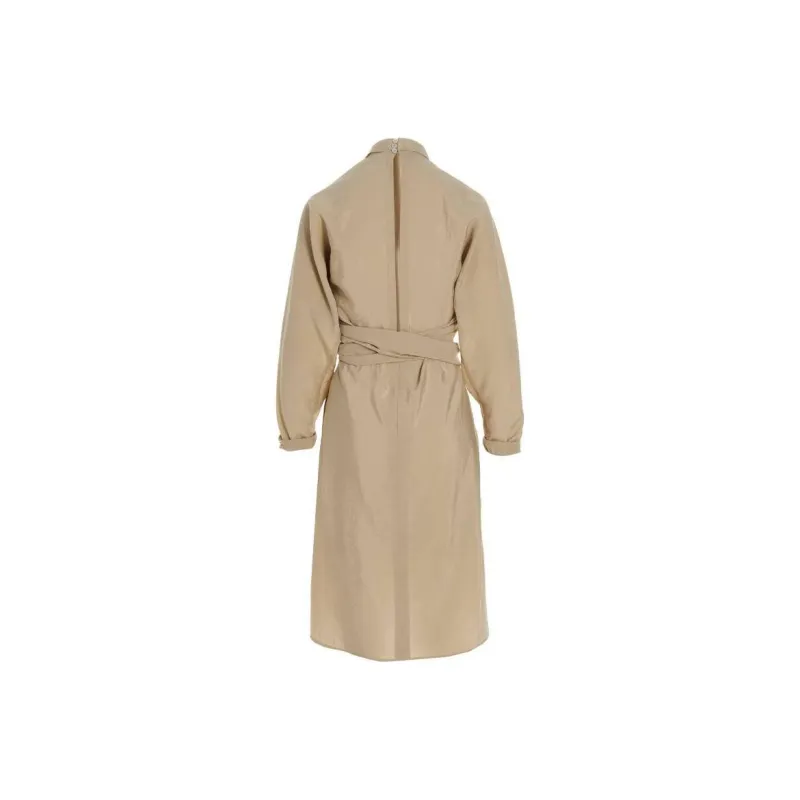 Lemaire Long-Sleeved Dresses Women's Coffee-1