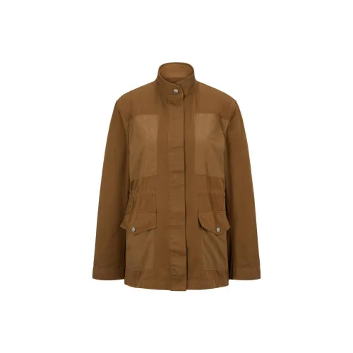 HUGO BOSS Jackets Women's Brown