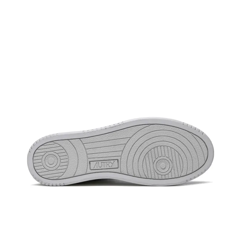 AUTRY Medalist Mid Bicolor 'White Grey'-3