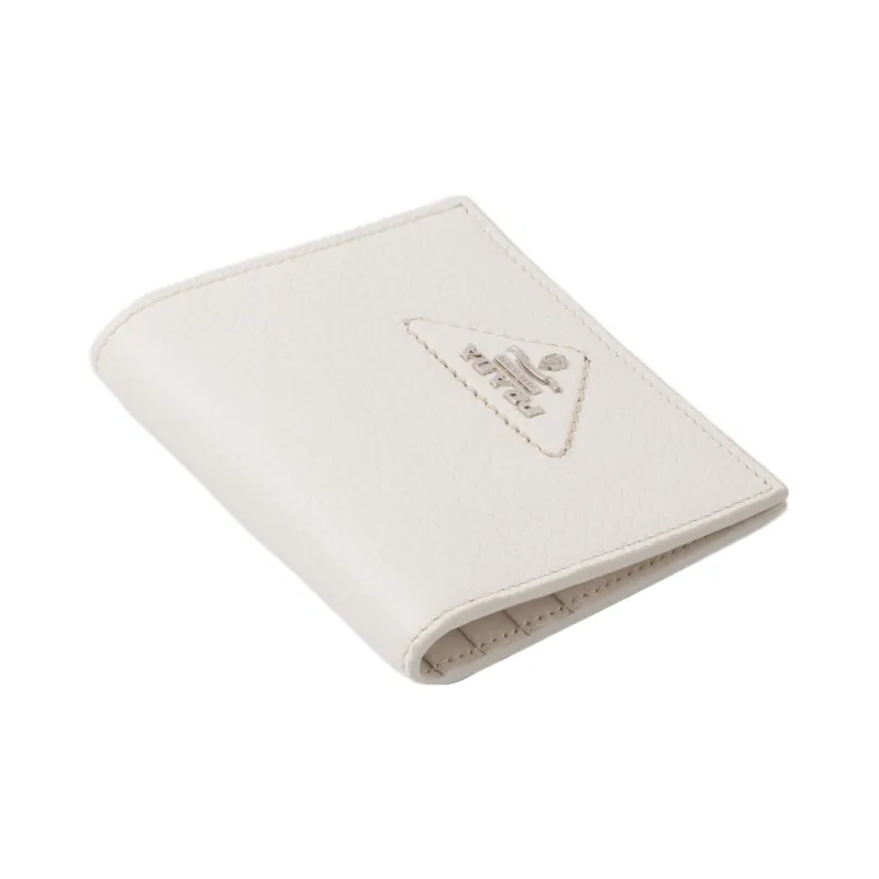 PRADA Leather Wallet Men's White-1