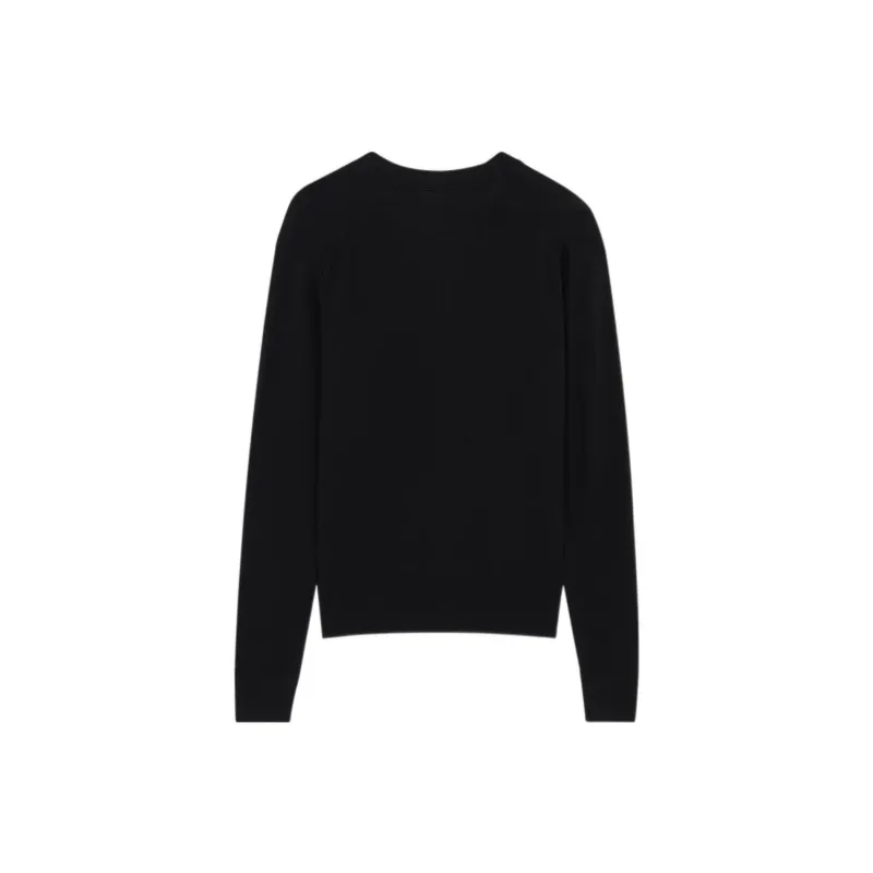 Maison Kitsune Sweaters Unisex Black-1