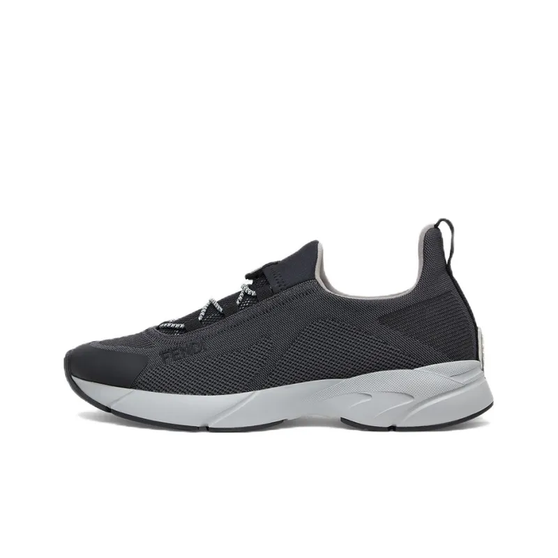 FENDI Cushioning Low Top Sports Casual Shoes Women's Gray-0