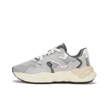 Kappa Anti Slip And Wear Resistant Breathable Low Top Casual Running Shoes Unisex Gray
