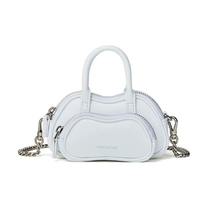 Omentar Cow Leather Frog Bag Crossbody Bag Handbag Mini Women's Multicolor-0