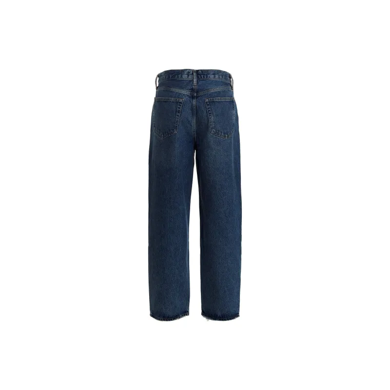 AGOLDE Dara Mid-rise Tapered Jeans-1